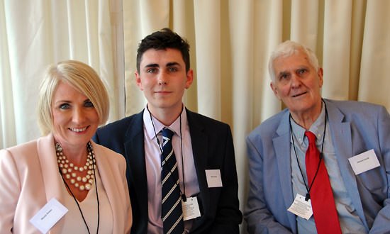 Henry Gould Bath Academy student with his family at the 2016 CIFE Awards ceremony. Bath-Academy-student-Henry-Gould-and-family