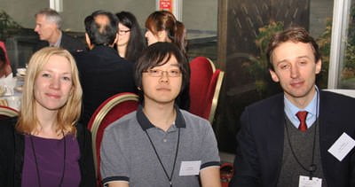 CIFE prizewinner Yutaro Saito with Carfax Principal Rupert Alesbury CIFE prizewinner Yutaro Saito with Carfax Principal Rupert Alesbury