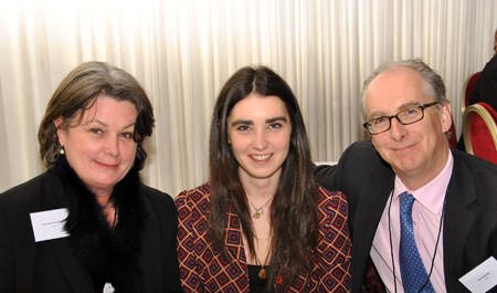 Collingham's Emma Mackilligan with her parents at CIFE prize ceremony Collingham's Emma Mackilligan with her parents at CIFE prize ceremony
