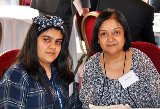 Regent College student Shaina Haria with her mother at the CIFE Awards ceremony Regent-College-student-Shaina-Haria-with-her-mother-at-the-CIFE-Awards